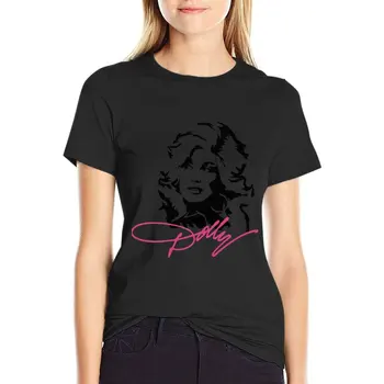 Футболка Dolly Parton, короткая футболка, женская футболка
