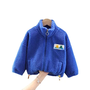 Осень-зима 2023, новое Корейское детское теплое пальто, детское ватное пальто, зимняя куртка, детская куртка, зимняя одежда для маленьких девочек.