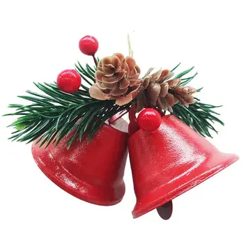 Рождественские колокольчики, декоративные колокольчики, Ремесленные колокольчики, Колокольчики, украшение для Рождественской елки, металлические колокольчики для рождественского декора.