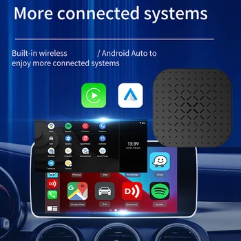 CarlinKit CarPlay Android 11 TV Box Беспроводной Android Auto Mini Ai Box QCM2290 YouTube Netflix Для Mazda Ford BYD Volvo Peugeot