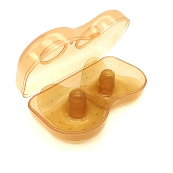 2 предмета, щитки для сосков, контактные средства защиты сосков, приспособления для грудного вскармливания с чехлом для переноски, силиконовый удлинитель для сосков