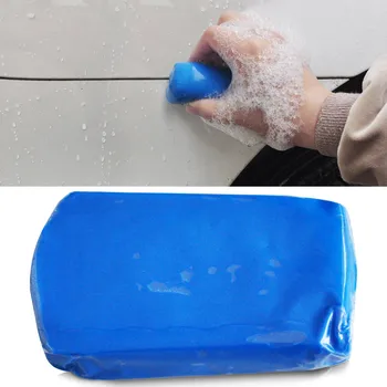 100 г Глиняного бруска для мытья автомобиля Инструменты для чистки Blue Cleaner Автомойка для ухода за автомобилем Ил Для удаления грязи Ручные Аксессуары для детализации