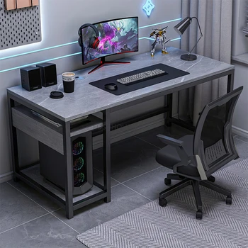 Современный искусственный настольный компьютерный стол для офисной мебели Игровые столы для спальни Простота домашнего многофункционального компьютерного стола