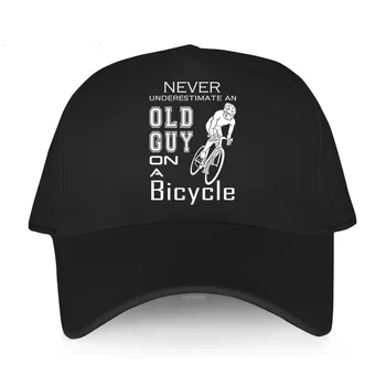 Бейсболки, Летняя Повседневная Регулируемая спортивная кепка, Никогда не стоит недооценивать Старика на велосипеде, популярную шляпу бренда в стиле хип-хоп