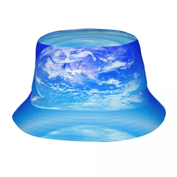 2023 Новая рыбацкая шляпа Унисекс Модная кепка-боб Абстрактная Планета Земля Хип-Хоп Gorros Панама Ветрозащитная уличная панама-ведро