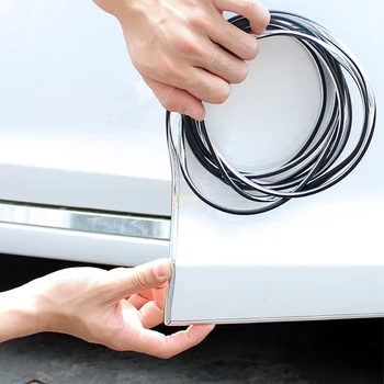 5 м (16,5 футов) Резиновый уплотнитель кромки двери автомобиля Уплотнительная прокладка капота багажника Шумозащитные накладки