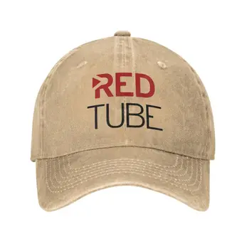 Изготовленная на заказ Хлопковая бейсболка RedTube для мужчин и женщин, Регулируемая Спортивная шляпа для папы