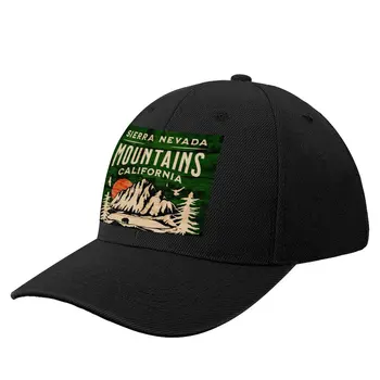 Горы Сьерра-Невада: приключения на Западе! Бейсбольная кепка New In Hat Brand Man Caps, рыболовная шляпа, шляпа для женщин, мужская кепка