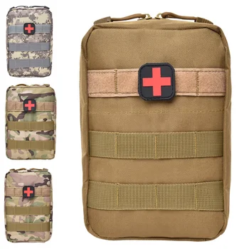 Molle, тактические аптечки первой помощи, медицинская сумка, походная сумка для скалолазания, многофункциональный карман на поясном ремне, армейская военная сумка EDC