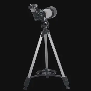 телескоп с диафрагмой 70 мм и фокусным расстоянием 400 мм со штативом для начинающих, легкая рама