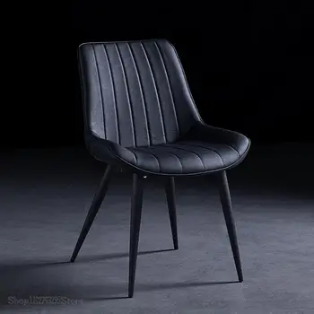 Современные стулья для столовой Кожаные Скандинавские Эргономичные Массажные кресла Мягкие Дизайнерские Muebles Para El Hogar Мебель для квартиры Mzy