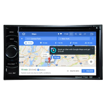 Android 8.0 2Din Автомобильный Мультимедийный Плеер Авторадио Bluetooth Стерео Радио DVD GPS Навигационная Медиасистема MP3-плеер Зеркальная Ссылка