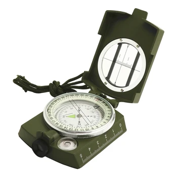 652D компас высокоточный многофункциональный военный Северный зеленый компас на открытом воздухе