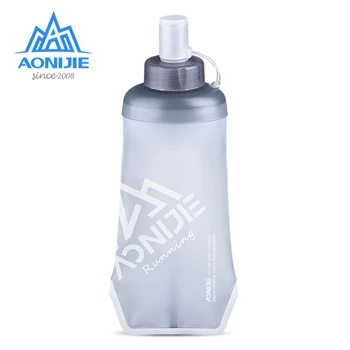 AONIJIE 500 мл Складная мягкая фляжка для спорта на открытом воздухе, бутылка для воды для путешествий, бега, пеших прогулок, кемпинга, чайник для воды