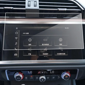 Защитная пленка из закаленного стекла для Audi Q3 2020, автомобильное навигационное радио, DVD GPS, ЖК-панель, наклейка на экран