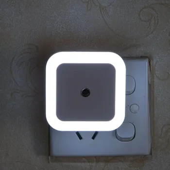 Беспроводной светодиодный ночник с сенсорным освещением Mini US Plug Night Light Лампа для детской комнаты, украшения спальни, Освещение