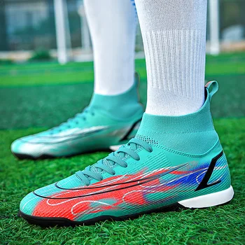 Качественная футбольная обувь Бутсы C.Ronaldo Прочные Футбольные бутсы Легкие Удобные Кроссовки для мини-футбола Оптом Chuteira Society
