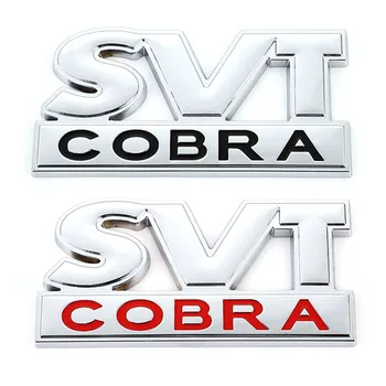 Автомобильная Наклейка SVT COBRA Эмблема Значок Наклейка На Задний Багажник Решетка Переднего Капота для Ford Mustang Shelby SVT Cobra F150 F250 F350 GT Fiesta