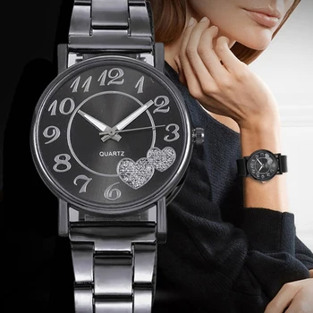 2023 Модные Женские Часы Мужские Золотые Часы С Серебряным Циферблатом в виде Сердца Силиконовый Сетчатый Ремень Наручные Часы Reloj Mujer Montre Femme Женские часы