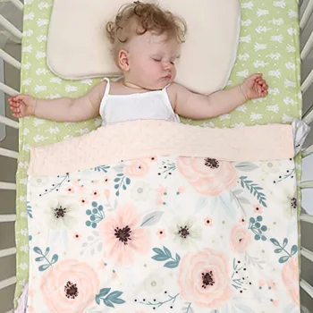 Приятные для кожи мягкие детские одеяла всесезонное пеленание для новорожденных с детским принтом Crystal Velvet
