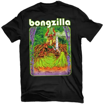 Новая футболка с обложкой альбома Bongzilla Gateway, новинка! Футболка Хлопчатобумажная футболка на заказ Aldult Подростковая футболка Унисекс с цифровой печатью