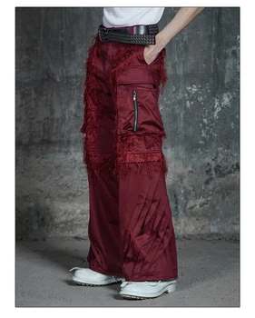 X03924 Модные мужские брюки 2023 для подиума, роскошный известный бренд, европейский дизайн, мужская одежда в стиле вечеринок