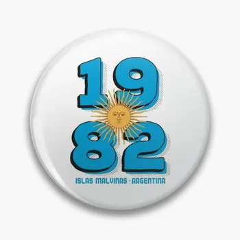 Аргентина 1982 Islas Malvinas Мягкая Брошь на кнопке Модная Мультяшная Шляпа Металлический Значок Ошейник Для влюбленных Женщин Ювелирные Изделия Креативный декор