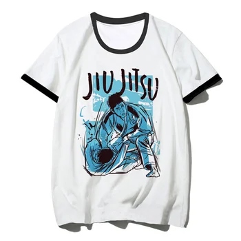 футболка bjj для джиу-джитсу с мужским комиксом harajuku top man забавная одежда