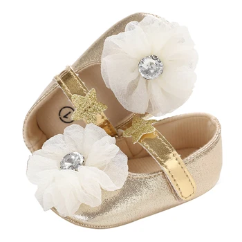 Citgeett/ модельные туфли принцессы для маленьких девочек на плоской нескользящей мягкой подошве с большим бантом/цветком