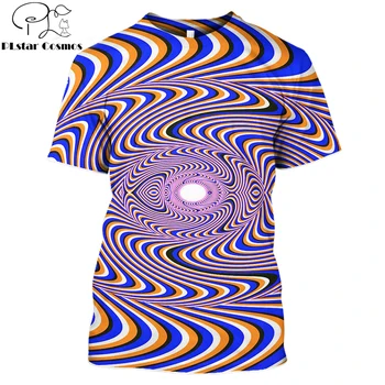 PLstar Cosmos Брендовая одежда 2019, Новая Модная Мужская футболка с Психоделическим вихревым принтом 3d, женская Мужская Летняя Крутая футболка