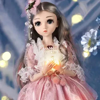 45 см красивая кукла-принцесса в одежде 1/3 BJD кукла 20 суставов красивые золотые волосы принцессы могут выбирать подарки для девочек