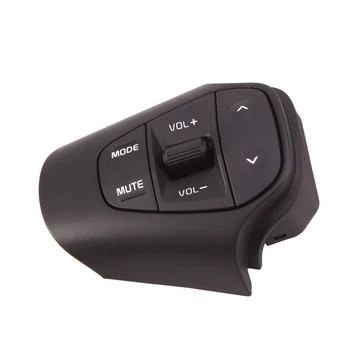 Кнопка регулировки громкости Черная кнопка рулевого колеса автомобиля 96700-A4000 для Kia Carens Rondo 2014 2015