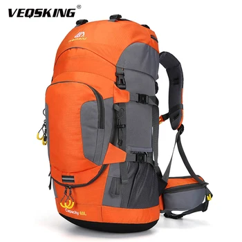 Спортивная сумка для альпинизма на открытом воздухе объемом 60 л, мужская водонепроницаемая походная сумка для походов, походный рюкзак для путешествий, рюкзак для путешествий
