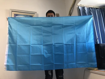 бесплатная доставка Небесный флаг 90x150 см, синие флаги, однотонный флаг, подвесной баннер из полиэстера, флаги 