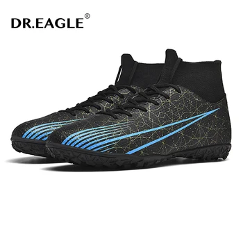 Мужские футбольные бутсы DR.EAGLE Нового стиля, высококачественная футбольная обувь, противоскользящие бутсы для футбольного поля, детская сверхлегкая спортивная обувь