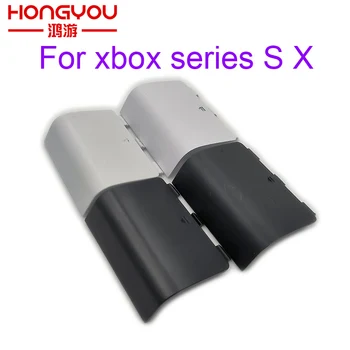 10шт для беспроводного контроллера Xbox One серии X S Пластиковая крышка батарейного отсека Задняя крышка сменного корпуса Крышка дверцы