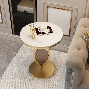 Основание журнальных столиков из белого мрамора, современный дизайн, прикроватный столик для макияжа, журнальный столик в прихожей, чайный столик, обеденные столы Basse